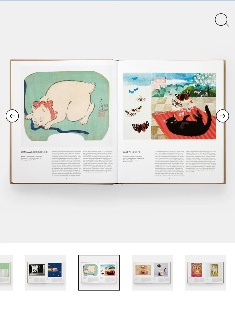 Cat Book Phaidon Brand New 232 Pages with Illustrations - Picture 6 of 9